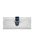 Ee Atria W1  White Leather Bi-Fold Wallet
