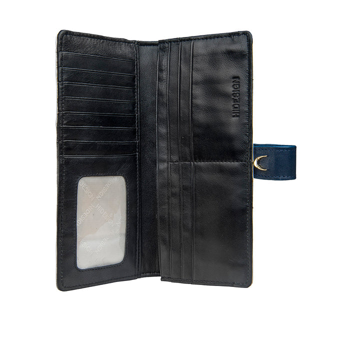 Ee Atria W1  White Leather Bi-Fold Wallet