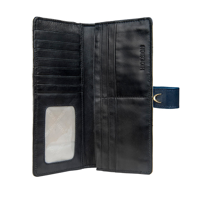 Ee Atria W1  White Leather Bi-Fold Wallet