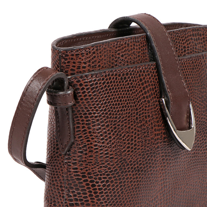 Ee Aurora 03 Brown Leather Sling Bag