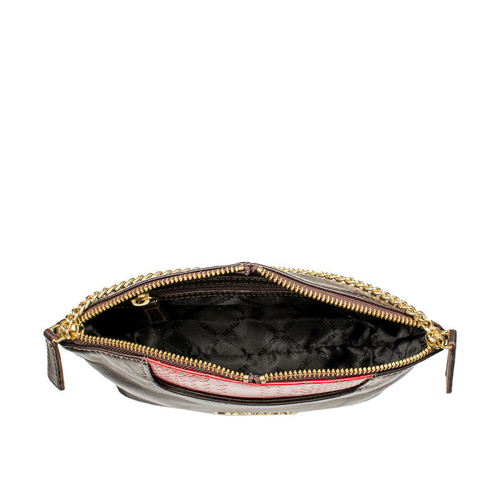 Ee Aurora 03 Red Leather Sling Bag