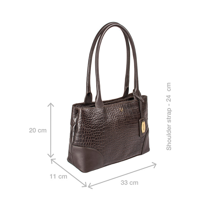 Ee Berlin 02 Brown Leather Tote Bag
