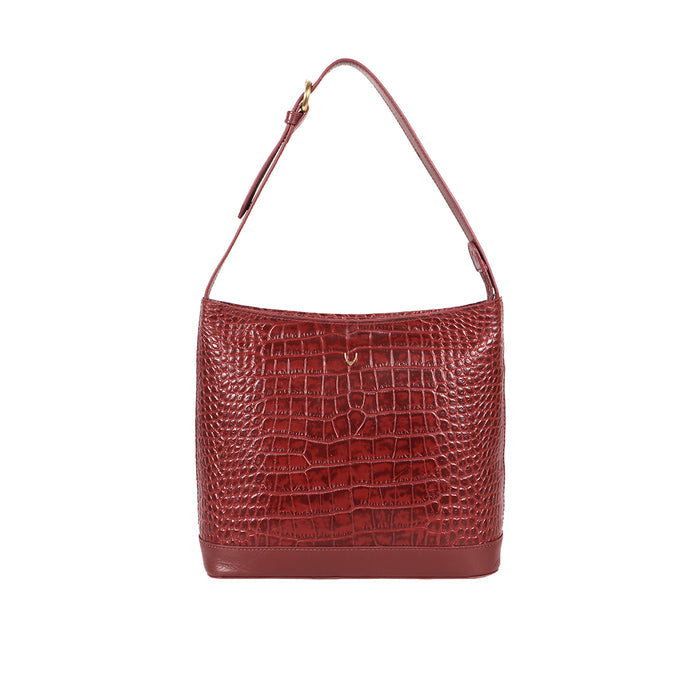 Ee Berlin 03 Red Leather Shoulder Bag