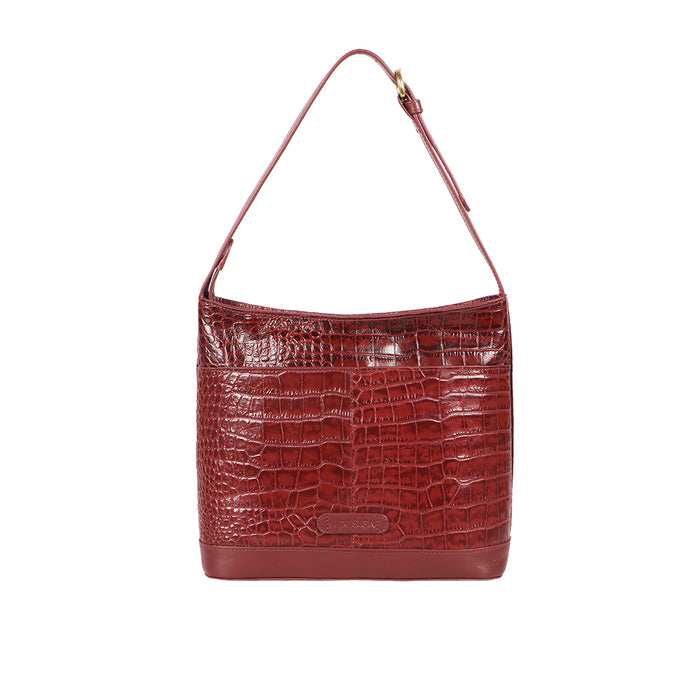 Ee Berlin 03 Red Leather Shoulder Bag