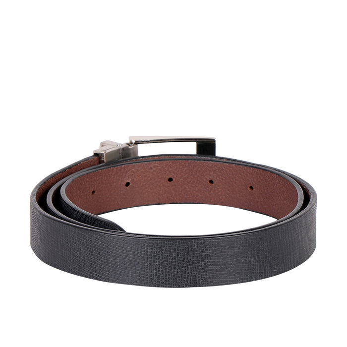 Ee Ciro Men's Black Reversible Leather Belt