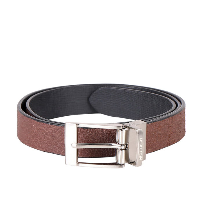 Ee Ciro Men's Black Reversible Leather Belt