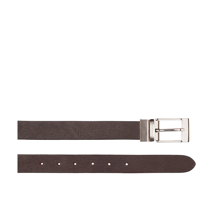 Ee Ciro Men's Brown Reversible Leather Belt