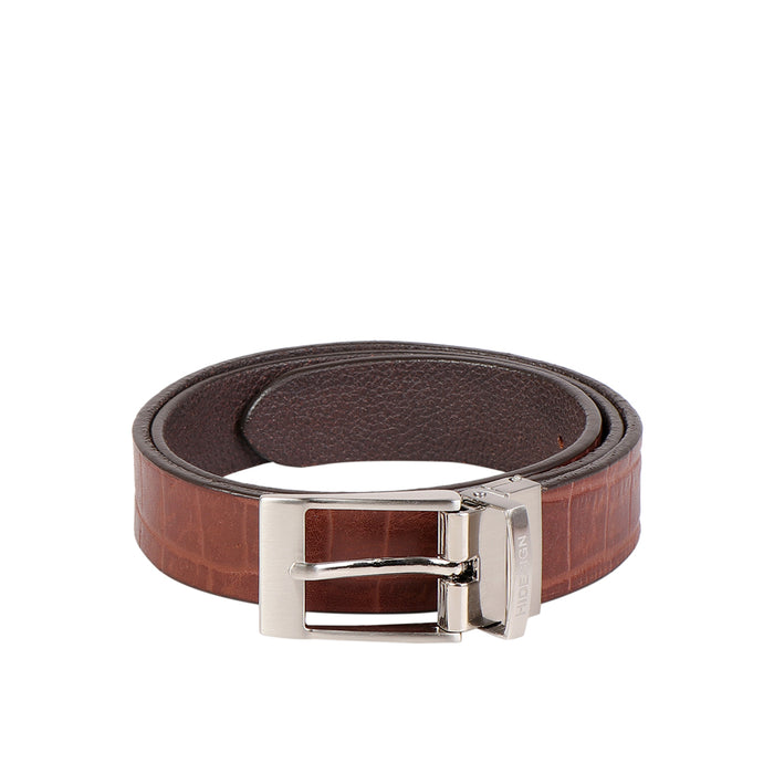 Ee Ciro Men's Tan Reversible Leather Belt