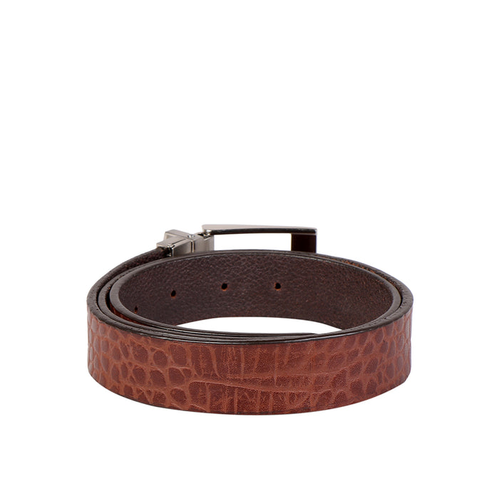 Ee Ciro Men's Tan Reversible Leather Belt