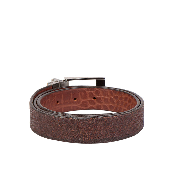 Ee Ciro Men's Tan Reversible Leather Belt