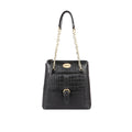 Ee Eliza 02 Black Leather Shoulder Bag
