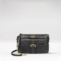 Ee Eliza 03 Black Leather Sling Bag