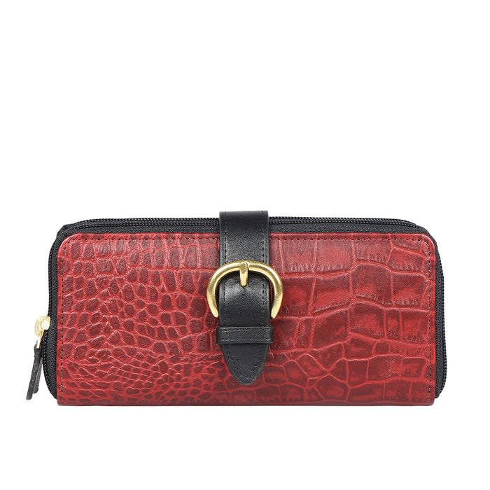 EE ELIZA W2-M DOUBLE ZIP AROUND WALLET