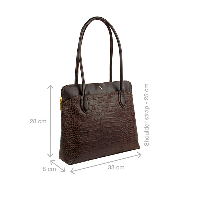 Ee Fabiola 02 Brown Leather Tote Bag