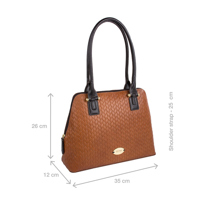 Ee Frankfurt 01 Tan Leather Tote Bag