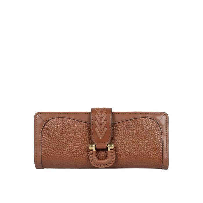 Ee Frieda W1  Brown Leather Bi-Fold Wallet