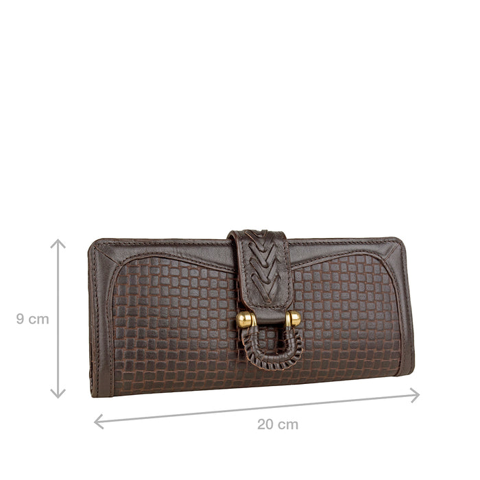 Ee Frieda W1  Brown Leather Bi-Fold Wallet
