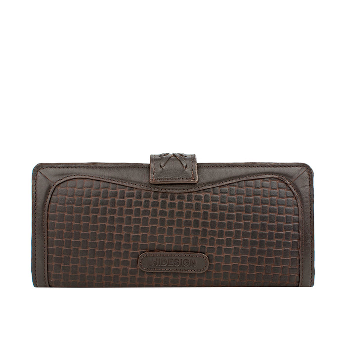 Ee Frieda W1  Brown Leather Bi-Fold Wallet