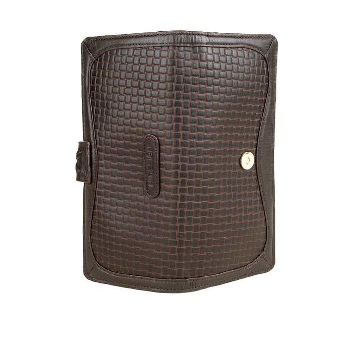 Ee Frieda W1  Brown Leather Bi-Fold Wallet