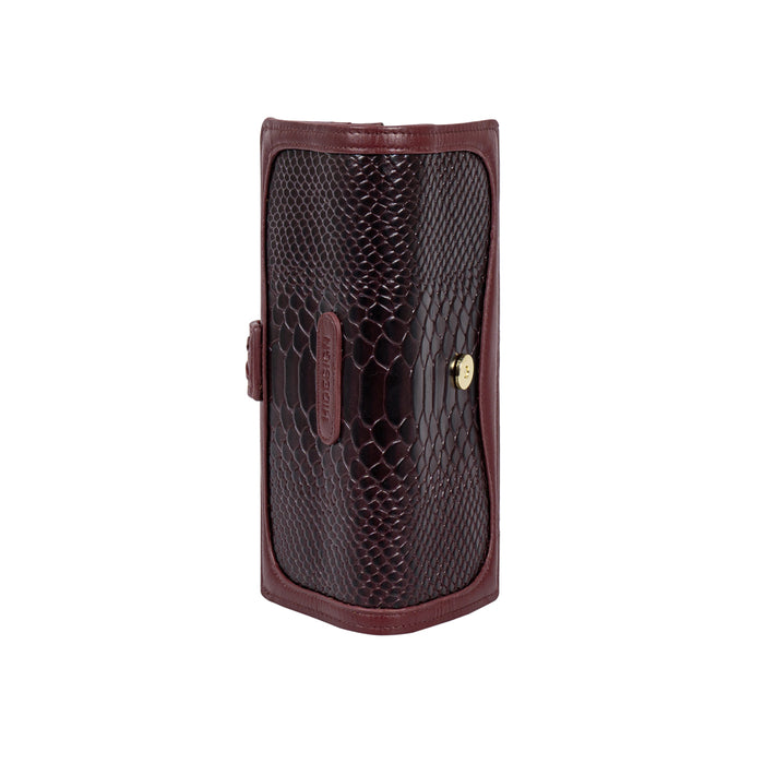 Ee Frieda W1  Violet Leather Bi-Fold Wallet