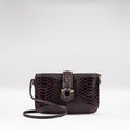 Ee Frieda W3  Violet Leather Sling Wallet