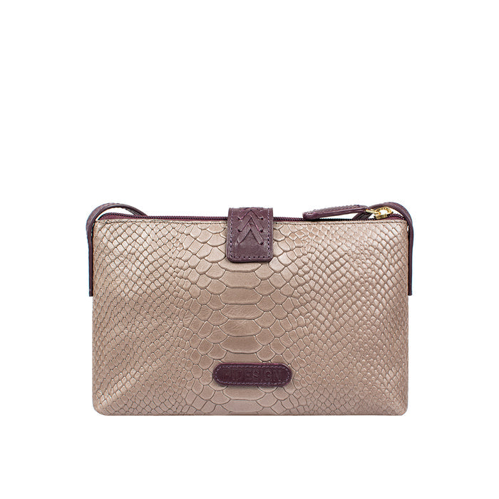 Ee Frieda W4  Violet Leather Sling Wallet