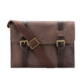 Ee Garnet 02 Brown Leather  Messenger Bag