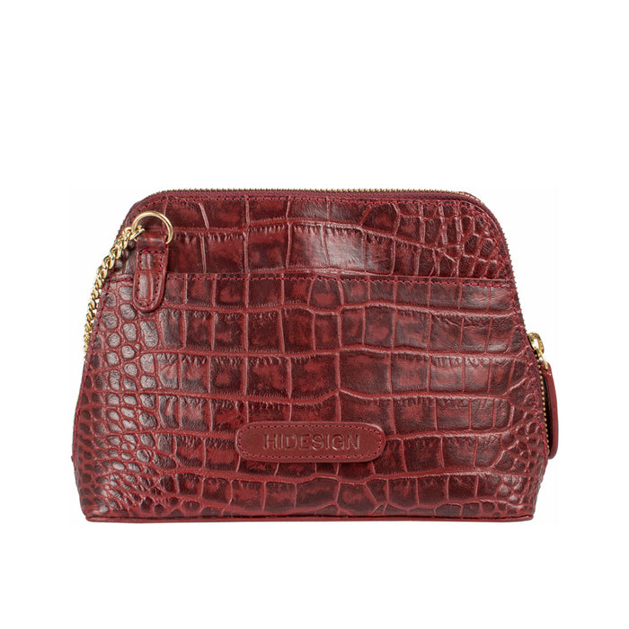 Ee Ginny Marsala Leather Mini Bag