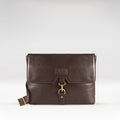 Ee Jaguar 03 Brown Leather  Messenger Bag