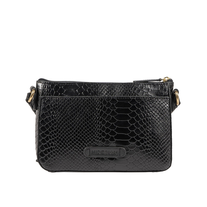 Ee Katniss 01 Black Leather Sling Bag