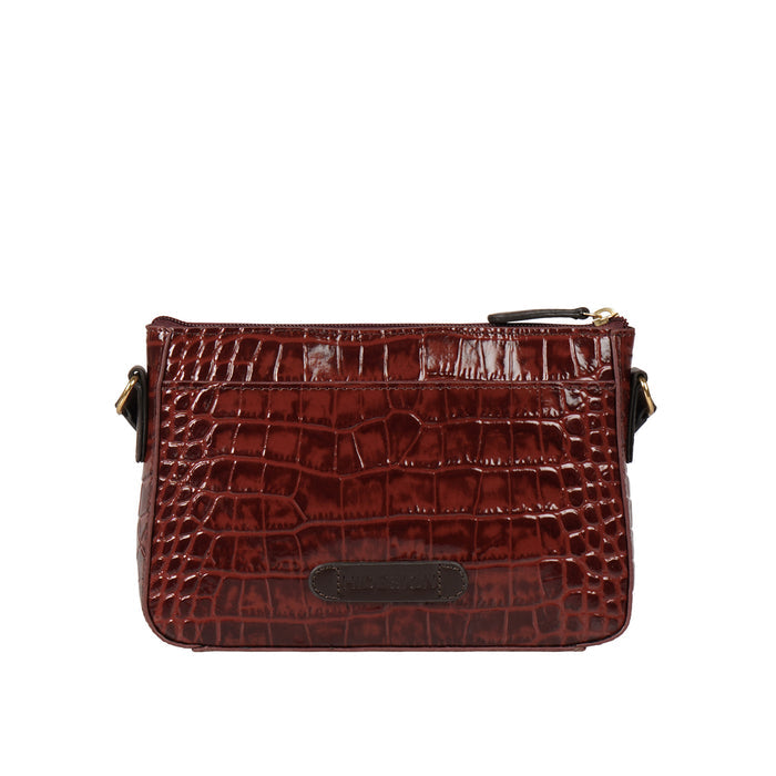 Ee Katniss 01 Red Leather Sling Bag