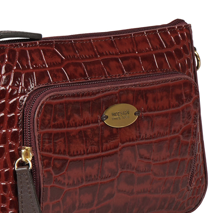 Ee Katniss 01 Red Leather Sling Bag