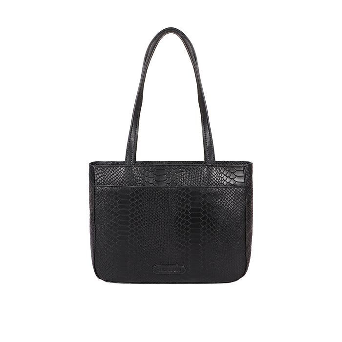 Ee Katniss 02 Black Leather Shoulder Bag