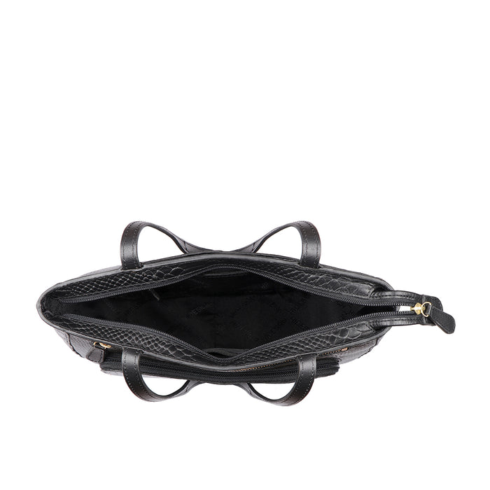 Ee Katniss 02 Black Leather Shoulder Bag