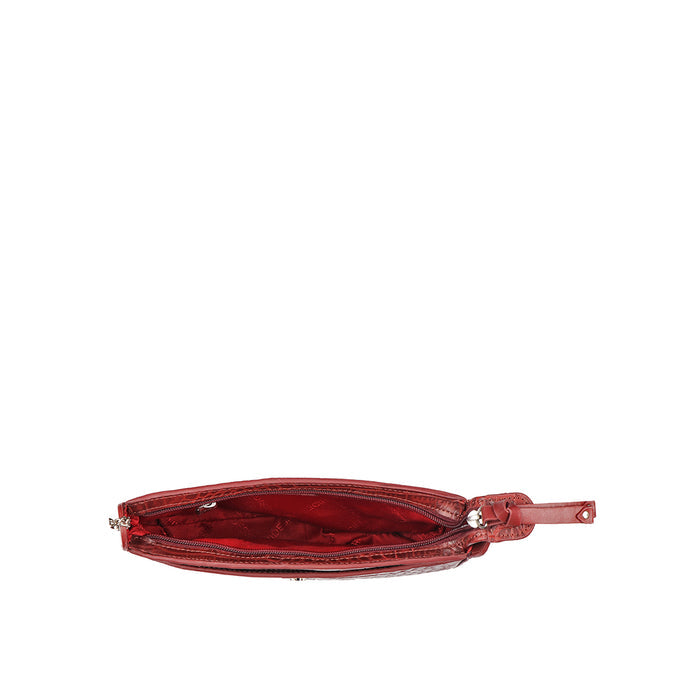 Ee Keira 04 Red Leather Sling Bag