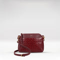 Ee Kelly 02 Red Leather Sling Bag