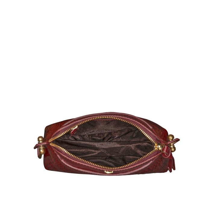 Ee Kelly 02 Red Leather Sling Bag
