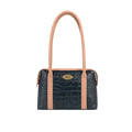 Ee Kendall Blue Leather Shoulder Bag