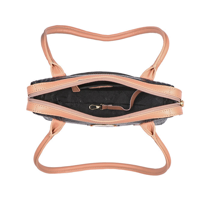Ee Kendall Blue Leather Shoulder Bag
