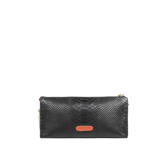 Ee Kuhulu 01 Black Leather Sling Bag