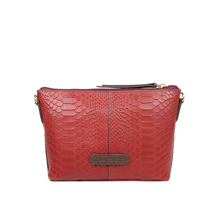 Ee Kuhulu 03 Marsala Leather Sling Bag