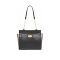 Ee Kuhulu 04 Black Leather Shoulder Bag