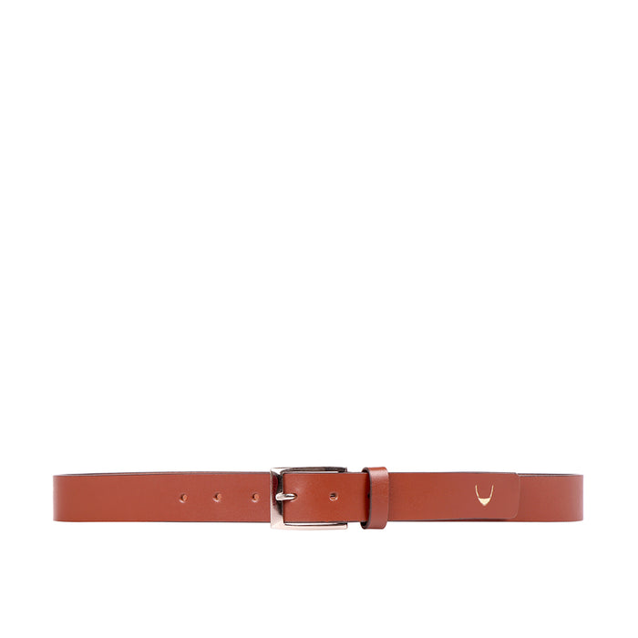 Ee Lewis Men's Tan Non Reversible Leather Belt