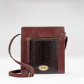 Ee Libra 03 Red Leather Sling Bag