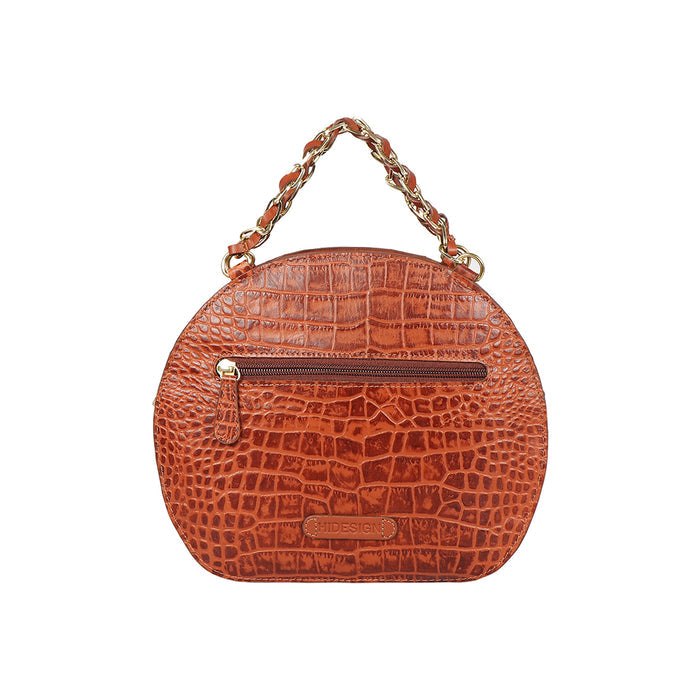 Ee Lilac 03 Tan Leather Satchel
