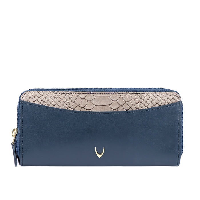 EE LILAC W1 DOUBLE ZIP AROUND WALLET