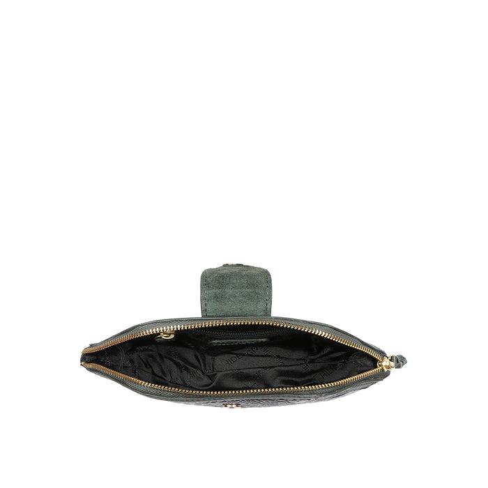 Ee Liya W1-M Black Leather Clutch Wallet