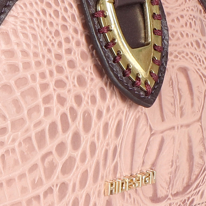 Ee Liya W1-M Pink Leather Clutch Wallet