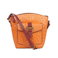 Ee Lotus 01 Tan Leather Sling Bag
