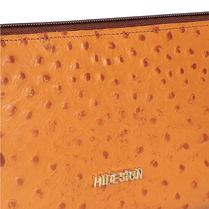 Ee Mackenziew1-M Tan Leather Zip Around Wallet